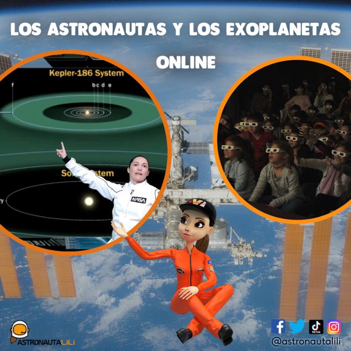 Astronomía para niños Online - Astronauta LiLi